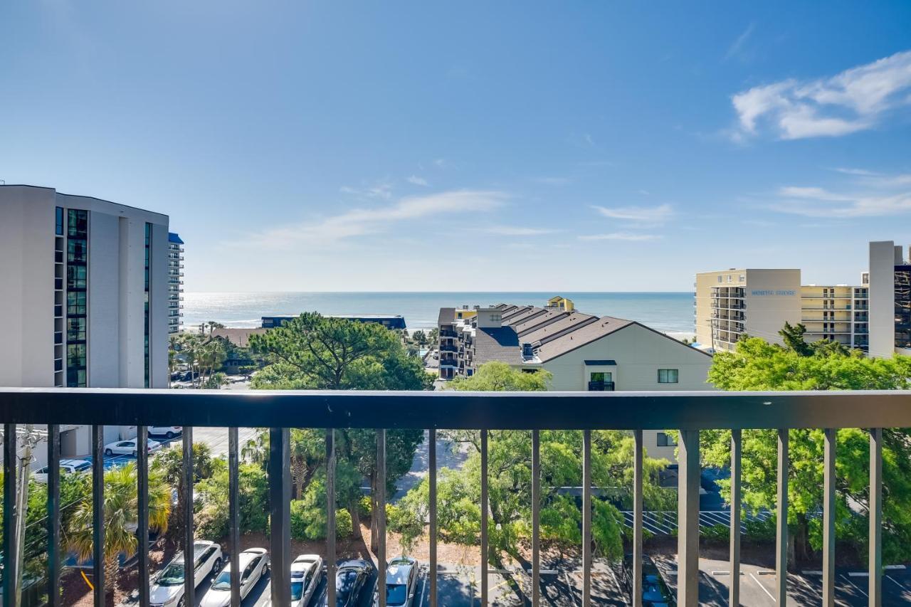 Myrtle Beach Condo With Ocean View And Pool Access! Dış mekan fotoğraf