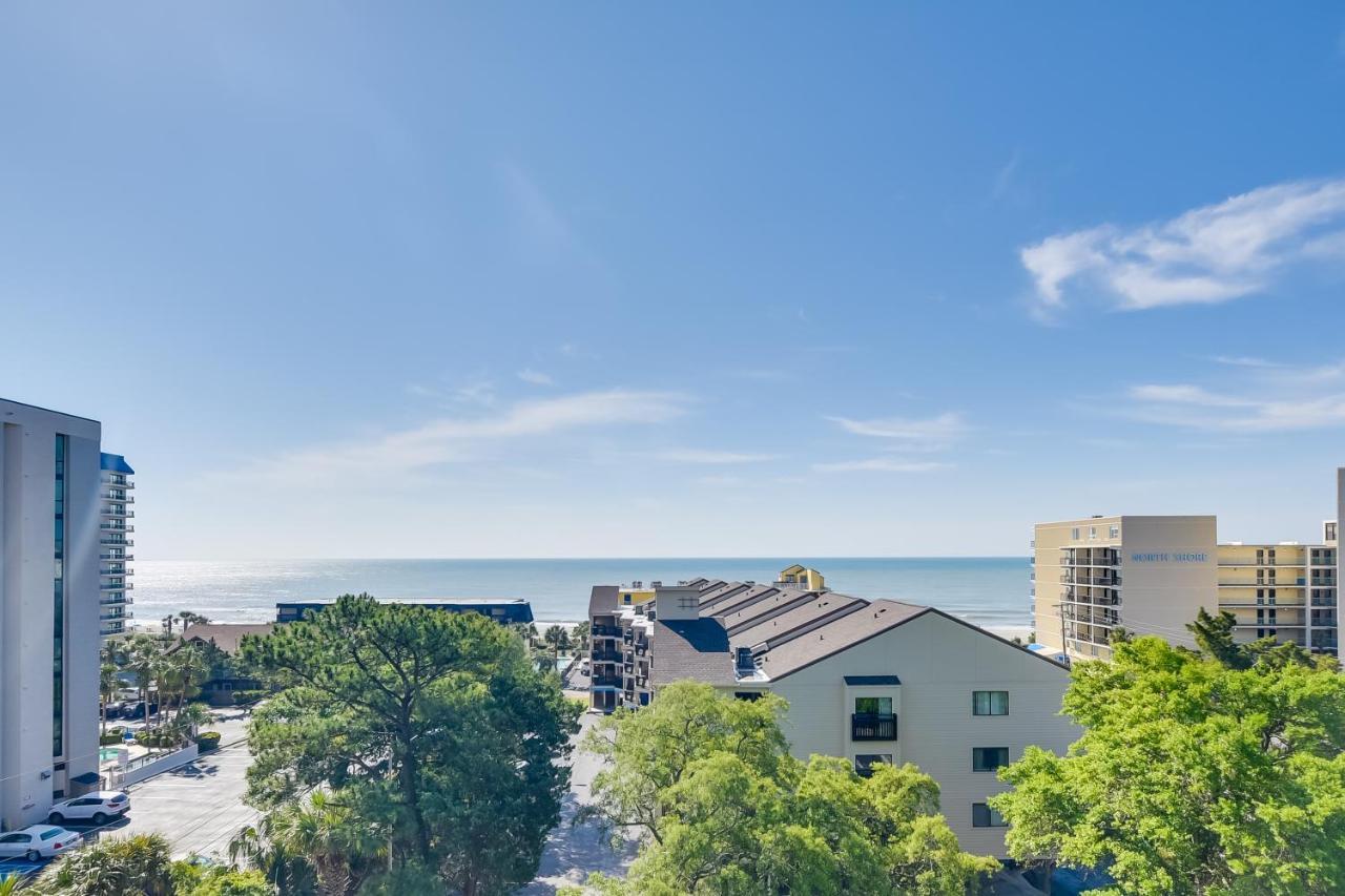 Myrtle Beach Condo With Ocean View And Pool Access! Dış mekan fotoğraf