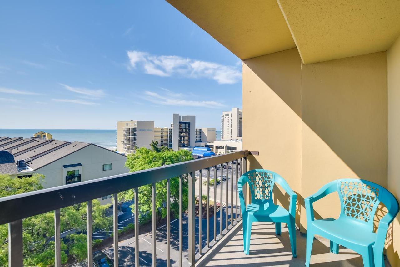 Myrtle Beach Condo With Ocean View And Pool Access! Dış mekan fotoğraf